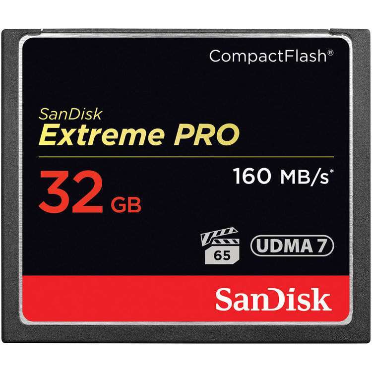 کارت حافظه سندیسک SANDISK Extreme Pro CF 32GB 160MB/S 1067X