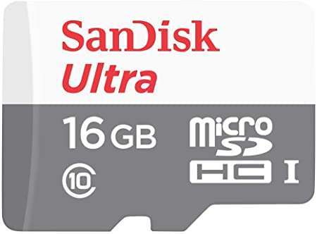 کارت حافظه سندیسک کلاس 10 Micro SDHC Ultra U1 A1 16GB 80MB/S