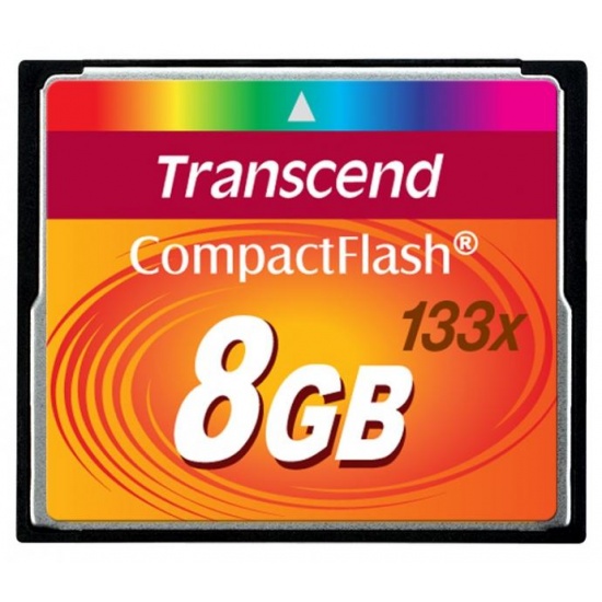 کارت حافظه ترنسند Transcend CompactFlash CF 8GB 133X (آکبند)