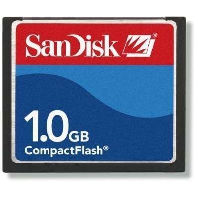 کارت حافظه CF سندیسک مدل type I سرعت 15MB/s ظرفیت 1 گیگابایت (آکبند)