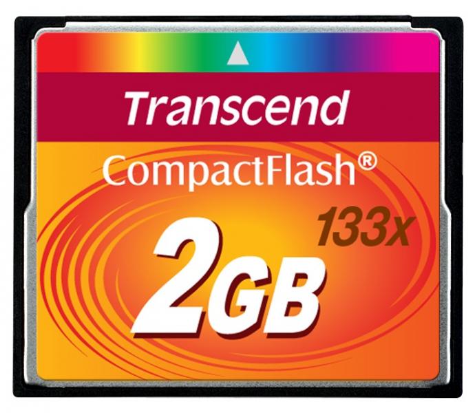 کارت حافظه ترنسند Transcend CompactFlash CF 2GB 133X (آکبند )