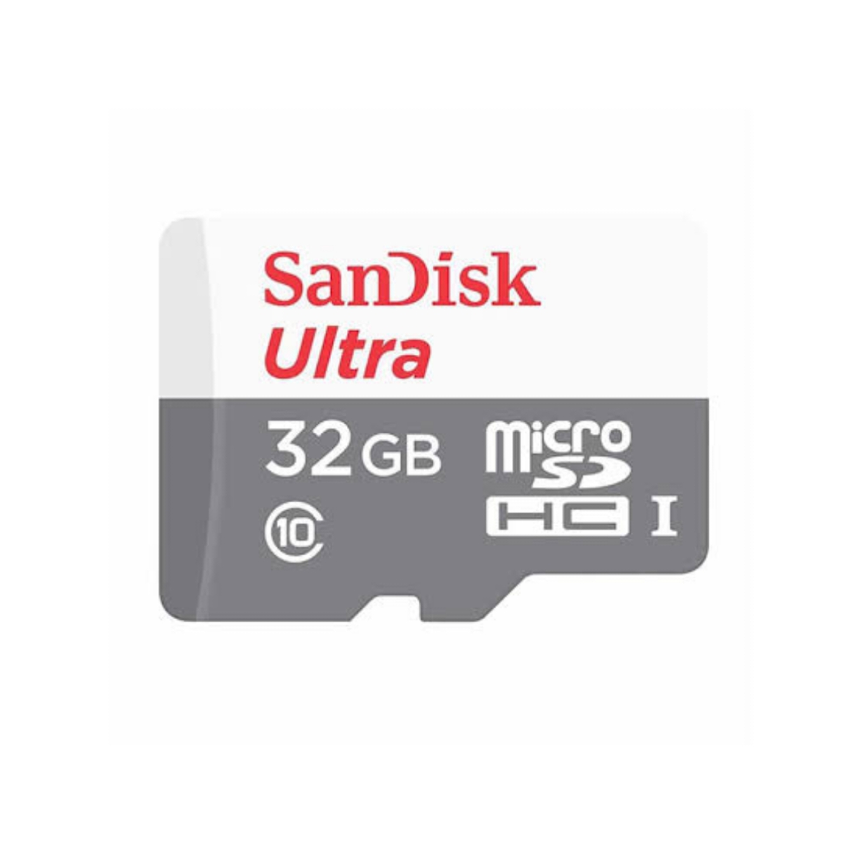 کارت حافظه MICRO SDHC برند سندیسک ظرفیت 32 گیگابایت سرعت 100 مگابایت مدل ULTRA کلاس 10 استاندارد U1 A1